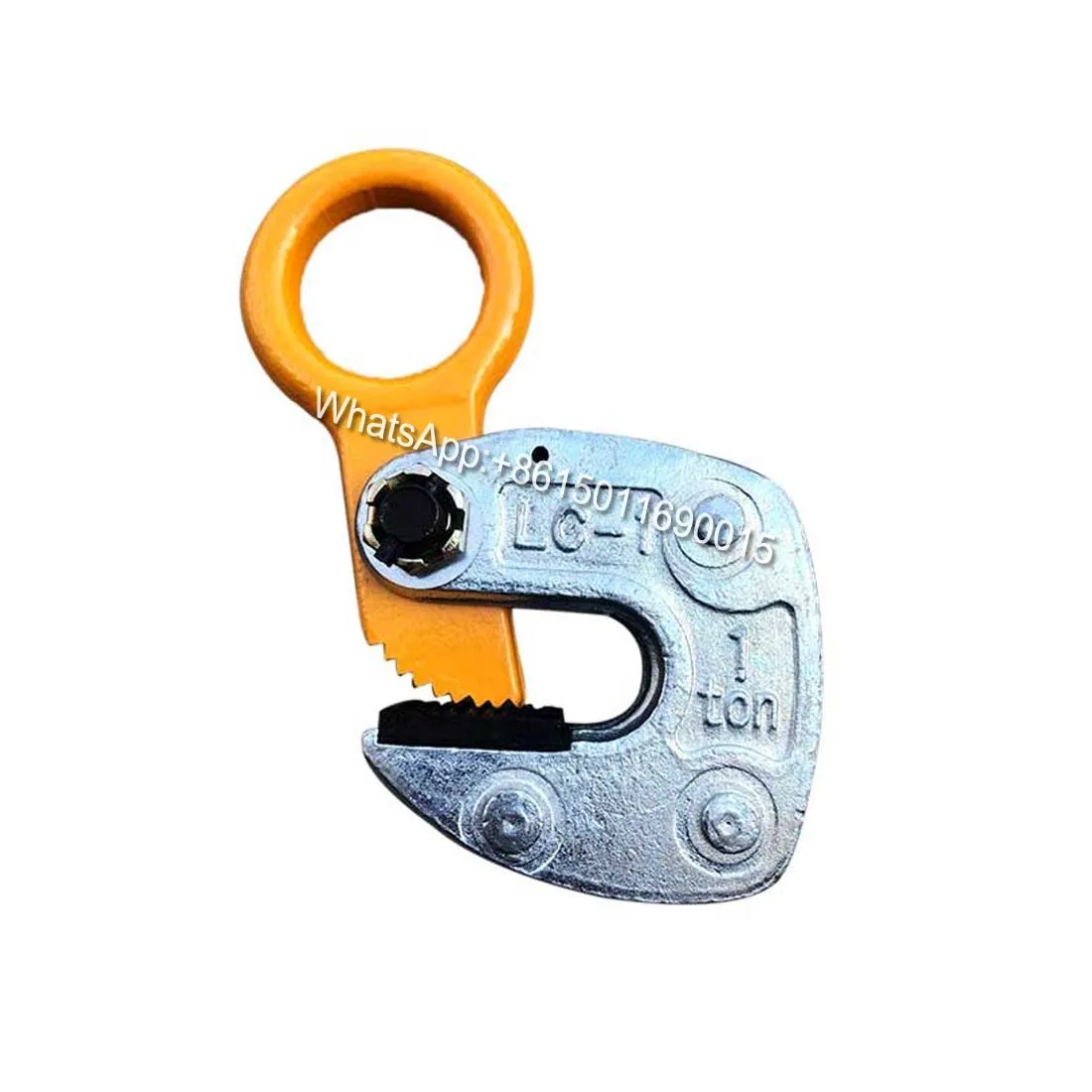 Horizontal Hanging Steel Plate Clamp LC Type Lifting Clamp 1T2 Ton 3T Steel Plate Horizontal Hanging Clamp Flat Crane