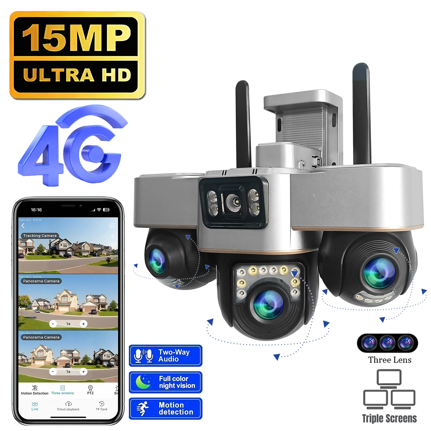 15mp-4g-camera-ip-exterieure-triple-objectif-triple-ptz-moniteur-securite-audio-bidirectionnel-vision-nocturne-etanche-v380-pro-camera-cctv