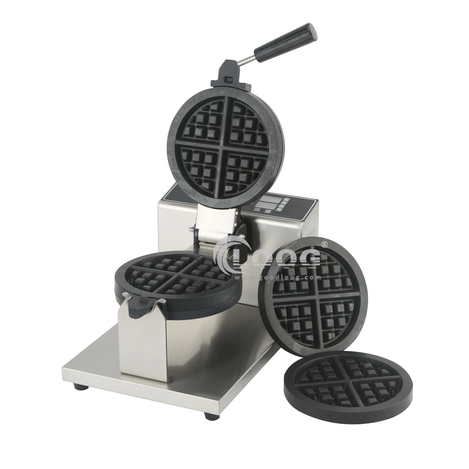 

Professional Waffle Machine Commercial Belgian Waffle Maker With Removable Plates For Sale