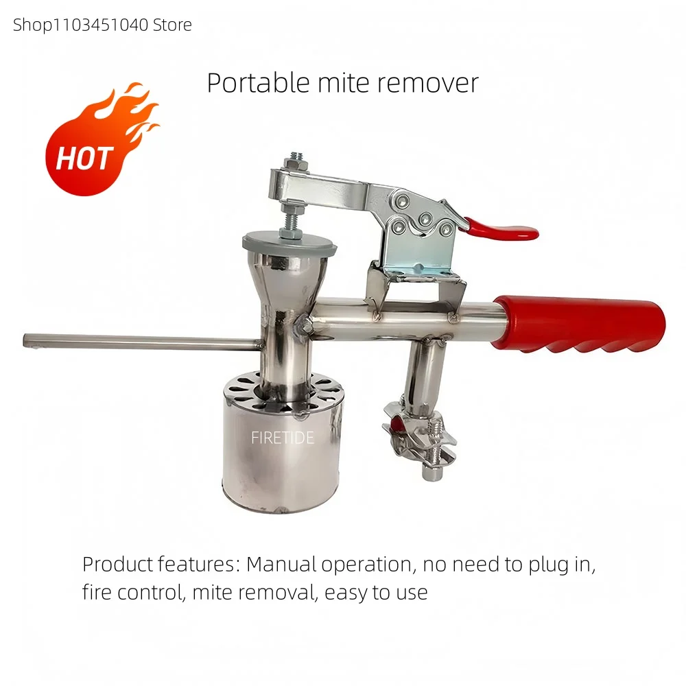 

Hot selling Bee Mite Treatment Fog Machine Oxalic Acid Atomization Mite Treatment Device Heated Smoker Beekeeping Tools