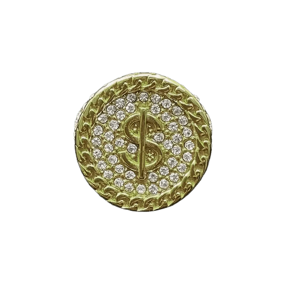 

Эксклюзивное мужское кольцо в стиле хип-хоп Gangster, роскошная бриллиантовая инкрустация, 18-каратное золото, изысканная упаковка, подходит для рэпа, улицы