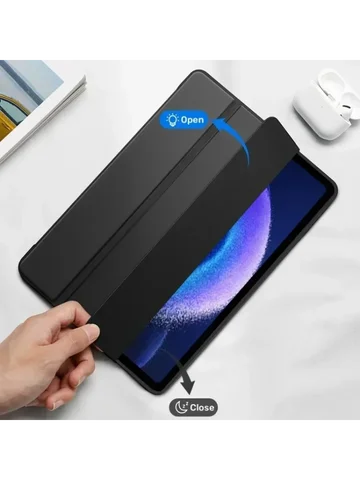 For Samsung Galaxy Tab A9 Plus Case 11 inch Flip Stand Magnetic Soft TPU Back for Galaxy Tab А9+ 2023 SM-X210 X216 Tablet Case