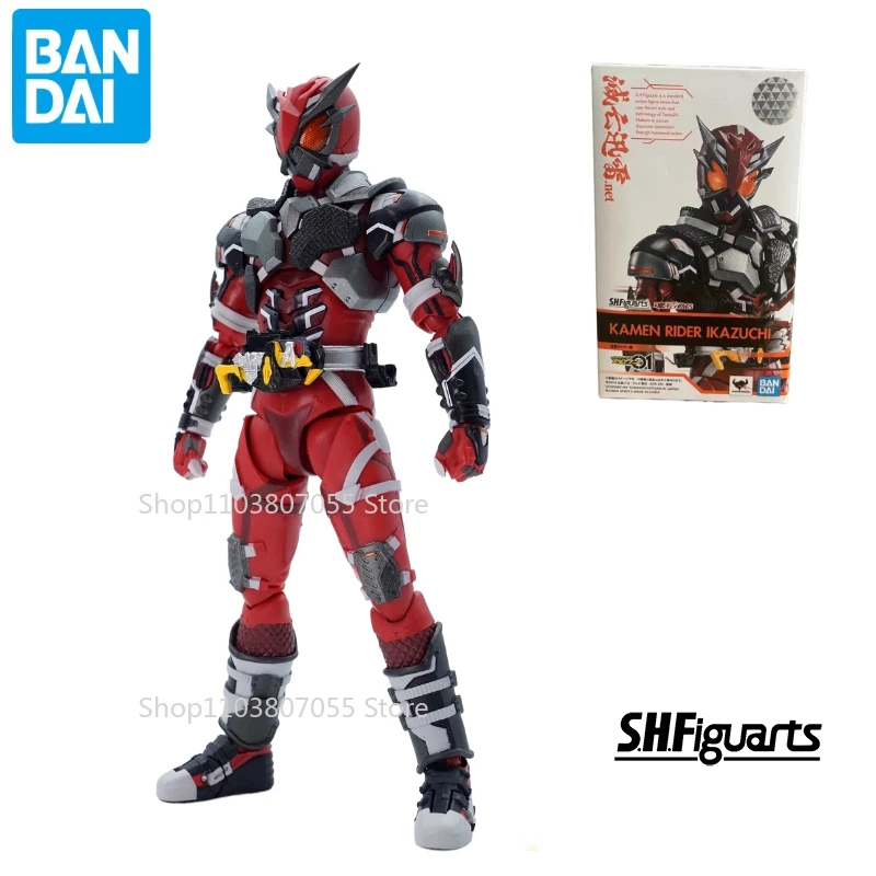 

In Stock Original Bandai S.H.Figuarts SHF Tokusatsu Zero-One Kamen Rider Ikazuchi Action Figure Toys Collection Model Gifts