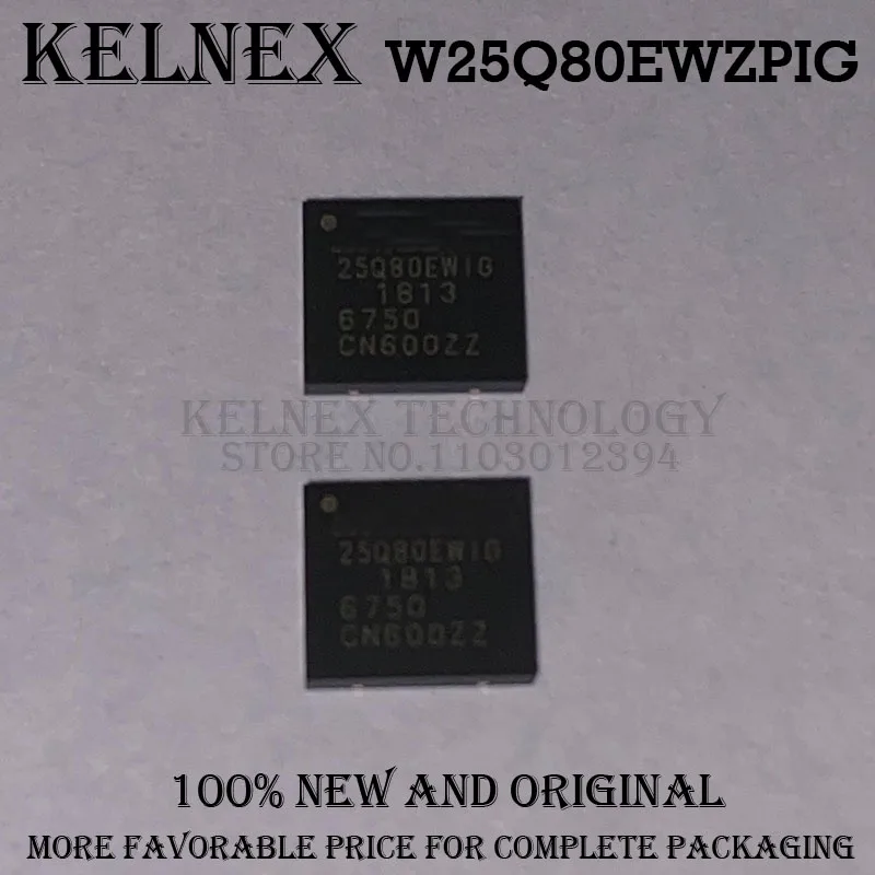 10pcs W25Q80DVSSIG W25Q80DVSNIG W25Q80DVUXIE W25Q80EWBYIG W25Q80EWZPIG W25Q80EWUXIE W25Q80EWSVIG NOR FLASH IC Chip