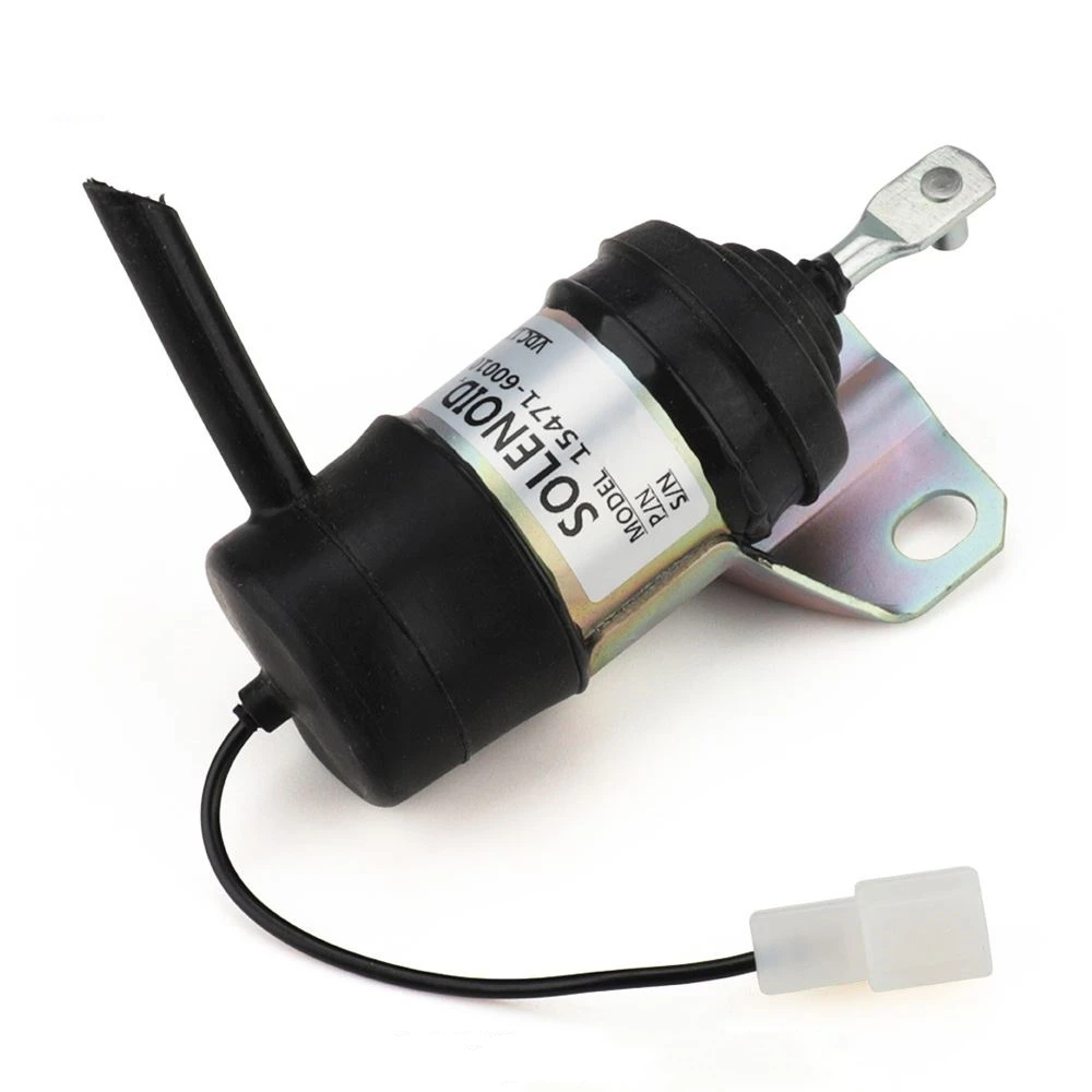 15471-60010 12V Fuel Shut Off Solenoid For Kubota Denso Fuel Shut-Off Solenoid 052600-1001 052600-1000