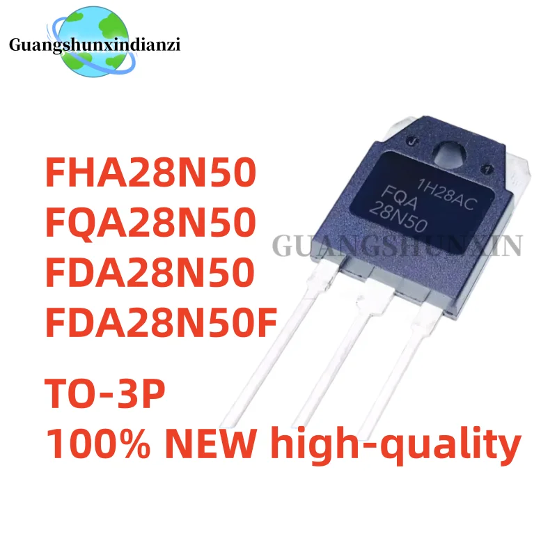 5PCS 100% NEW high-quality FHA28N50 FQA28N50 FDA28N50 FDA28N50F TO-3P MOSFET Field effect transistor In Stock