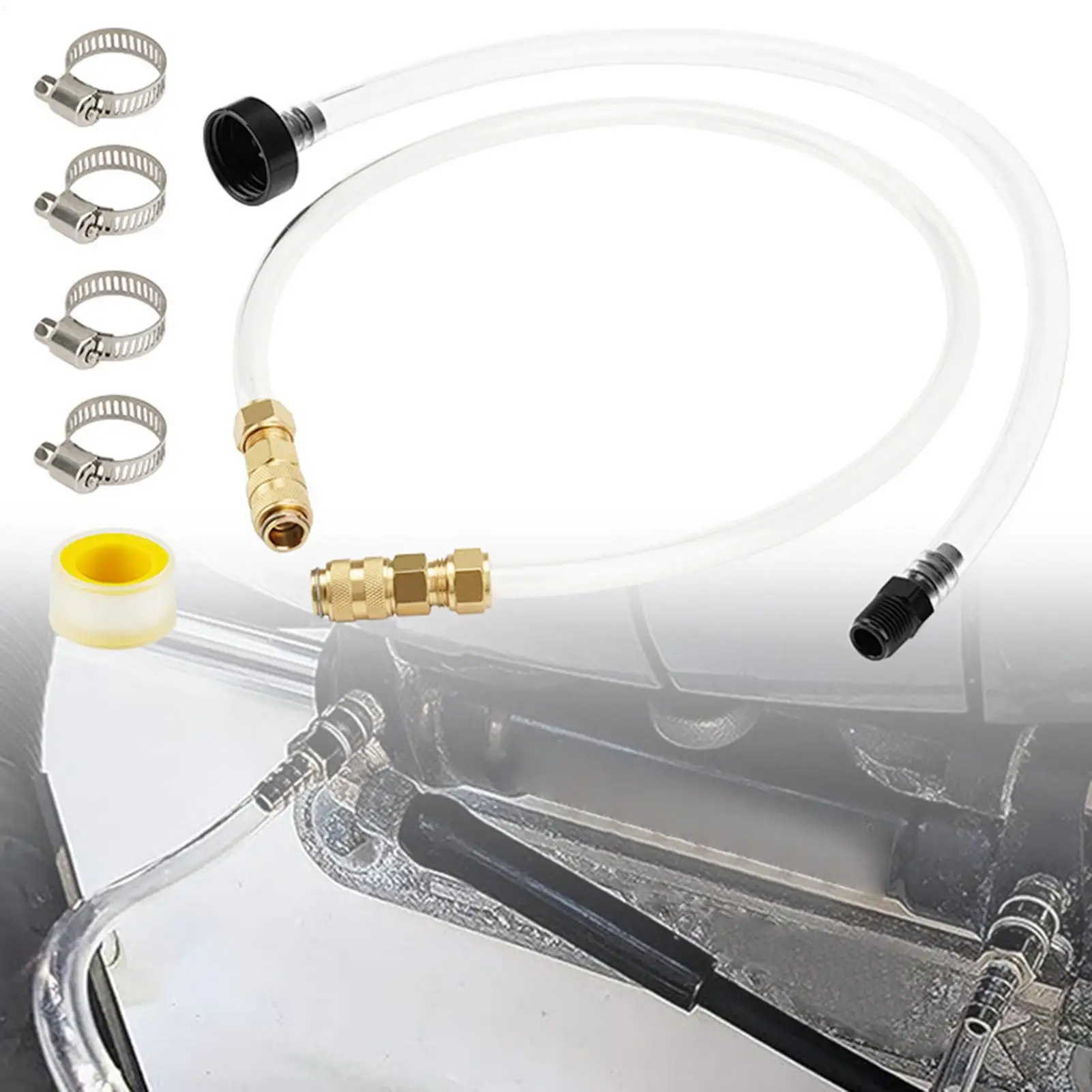 Lower Gear Oil Transfer Pump For Marine Outboard Engines Manual Tools Gearbox Oil Pump Delivery Kit Ship Steering Systems Kit