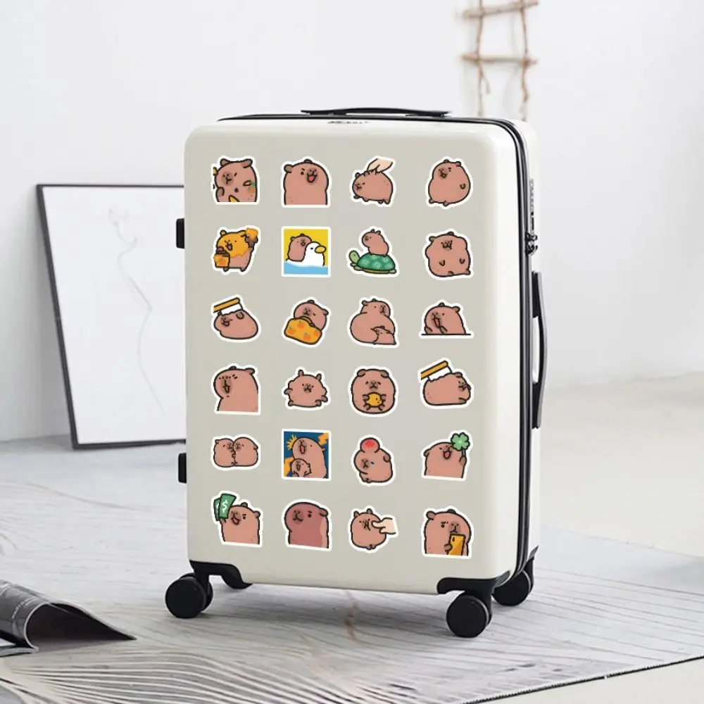 Capybara Cute Capybara Stickers Toy Funny Kawaii Cartoon Capibara Stickers Fashion DIY Creative Capibara Stickers Toddlers