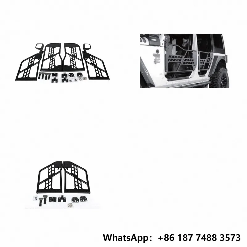 Car Accessories Parts Side Door for Jeep Wrangler JK Rubicon 2  4-doors 2007-2017