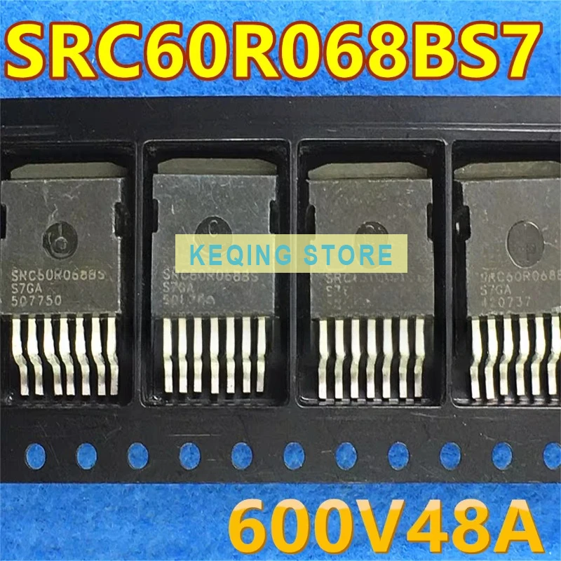 10PCS Used+Not NEW+Send after Measure  Original character Original code SRC65R100B TO263-7 650V 37A GreenMOS