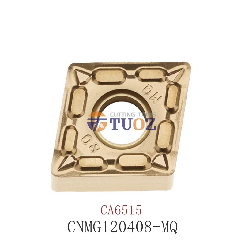 100% Original CNMG1204 CNMG120408MQ CA6515 External Turning Tools Carbide Insert 120408 -MQ 1204 CNC Lathe Cutter CNMG