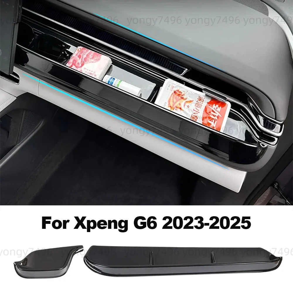 Car Upgrade For Xpeng G6 2025 Xiaopeng G6 Storage Box for The Lower Layer of The Center Console Instrument Panel Car Interior