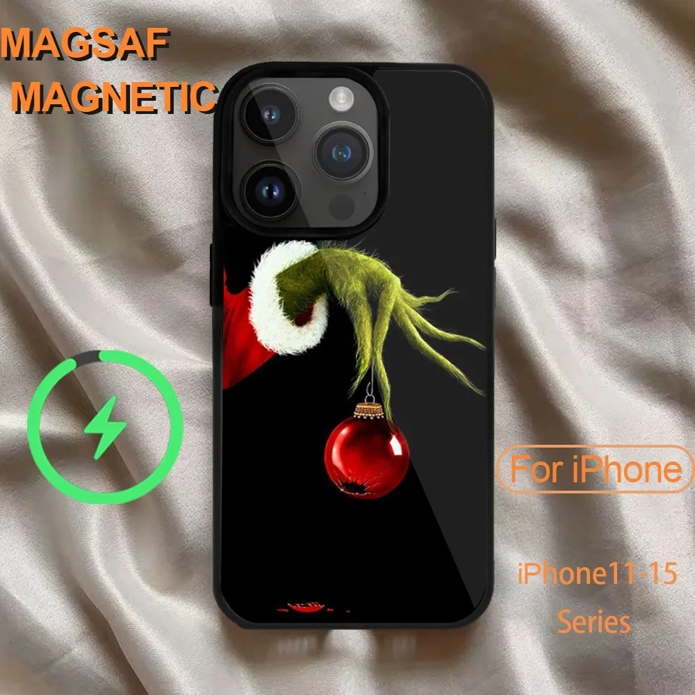 How The G-Grinch Stole C-Christmas Film  Phone Case  For iPhone 14 13 12 11 15 Pro Max Magsafe Wireless Charge Plus Mini Cover