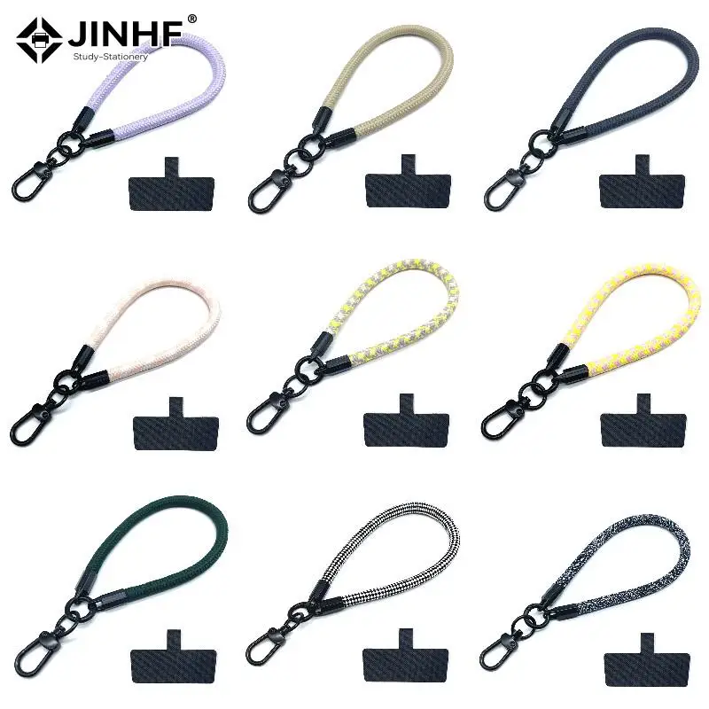 8mm Wrist Strap Lanyard Anti-loss Short Rope Mobile Phone Case Accessories Telephone Chain Metal Lobster Clasp Keychain Landyard