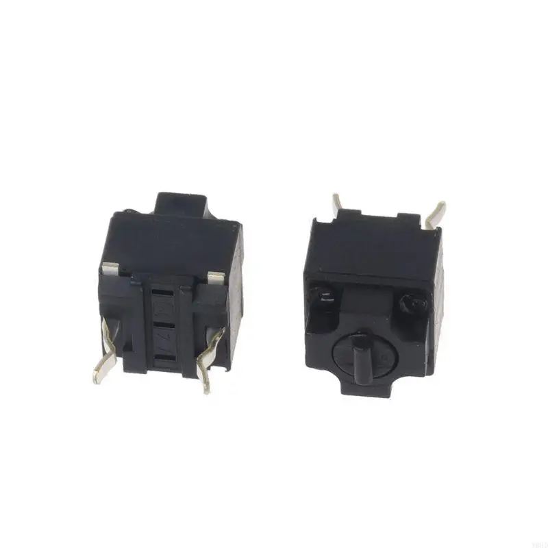 Y08D 5pcs botón interruptor cuadrado del mouse original EVQP0E07K BAOLEI THARK IE4.0 SPOTS NEGROS 6X6X7.45