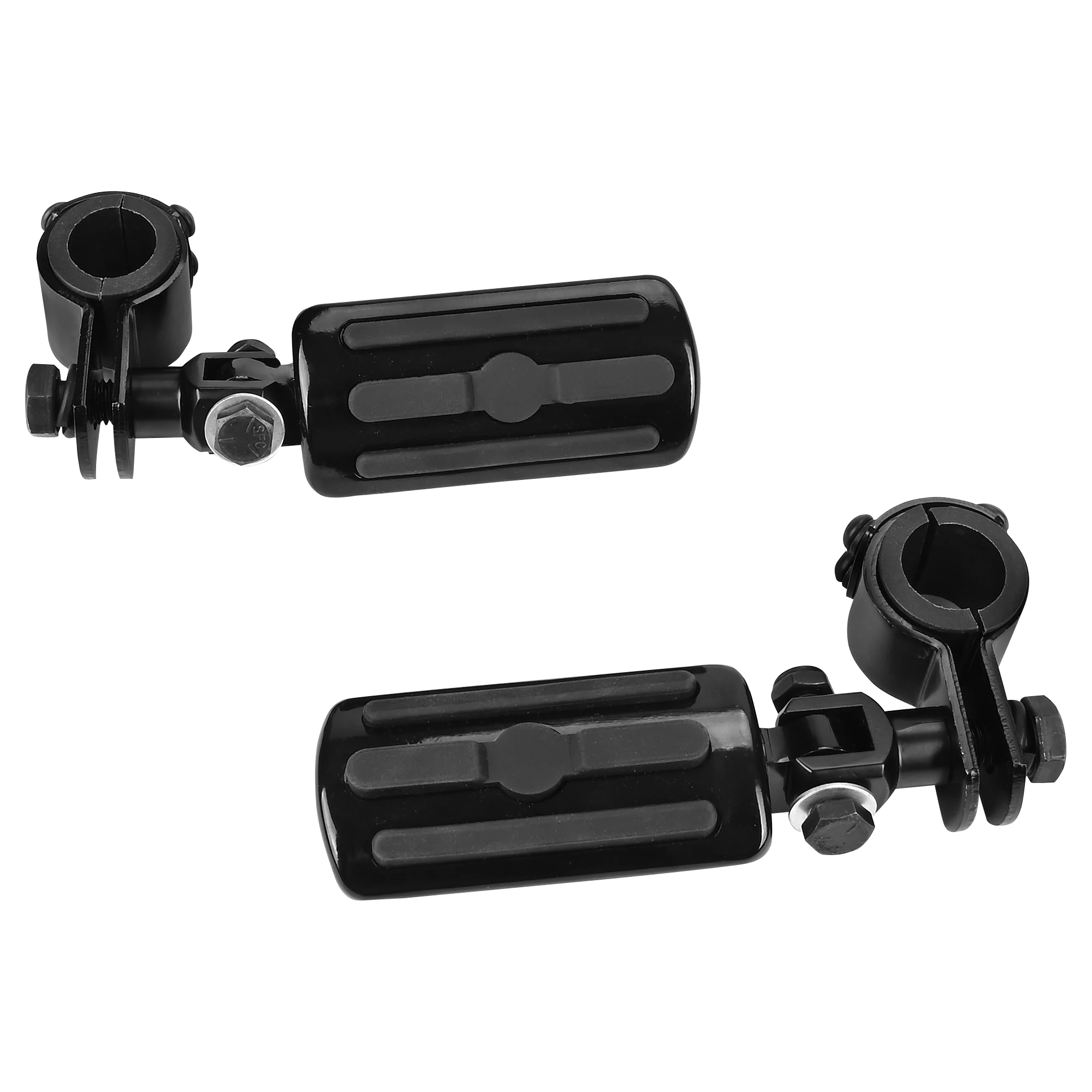 

Подножки для мотоцикла, шоссе, крутые 360° ° Вращающаяся подставка для ног от 1 до 1-1/4 дюйма, зажимы для подножек защиты двигателя для аксессуаров Harley Honda