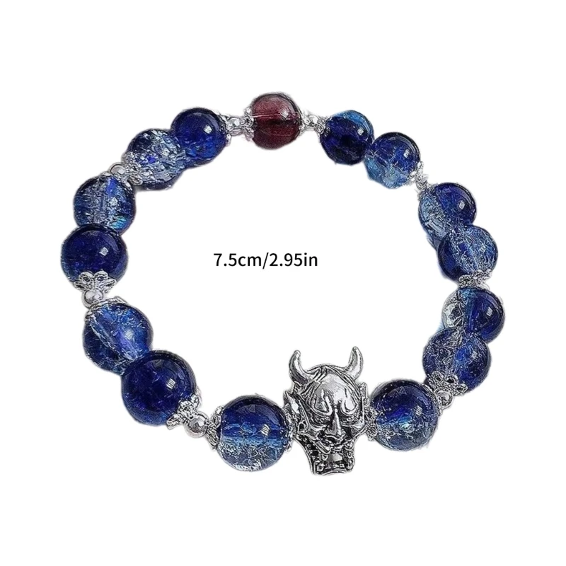 Fashionable Game Genshin Impact Xiao Cosplay Bracelet Glass Beaded Handchain image 6