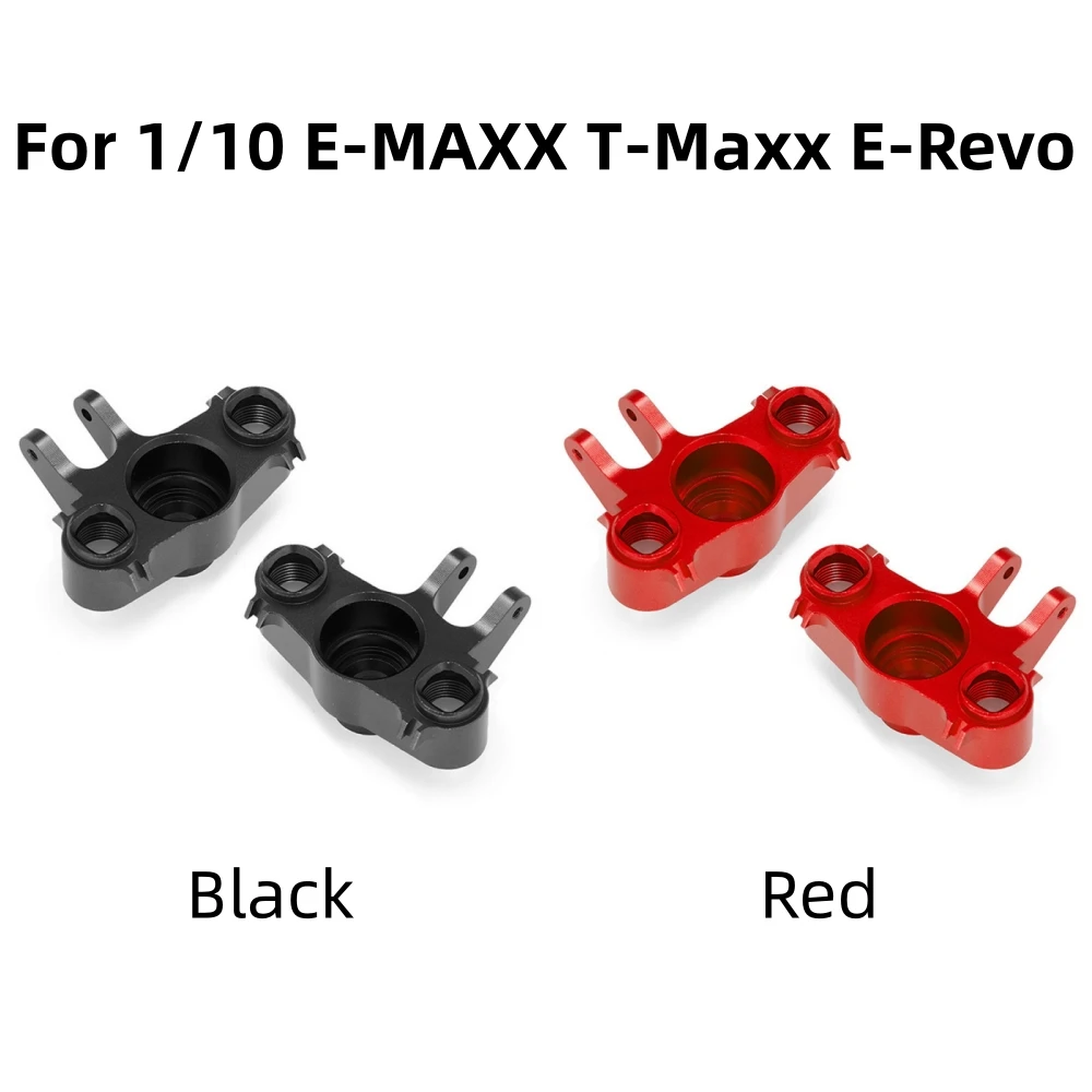 For 1/10 E-MAXX T-Maxx E-Revo Steering Cup C Base Black/Blue/Red Toy RC Car Accessories Parts Aluminum Alloy Steering Cup C Base