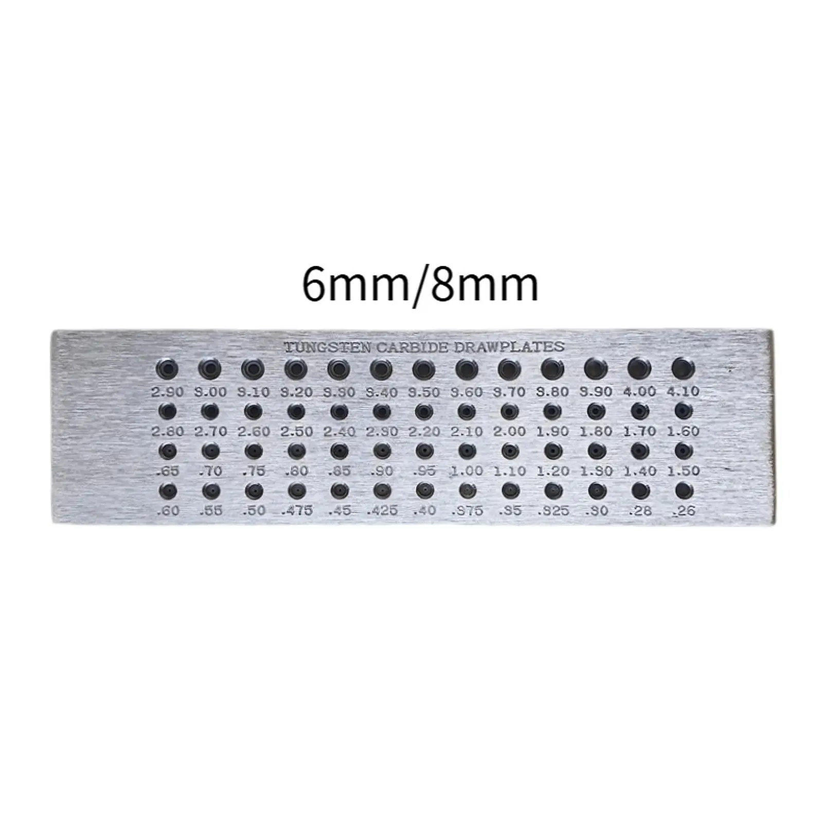 Jewelry Wire Drawplate Stainless Steel Beading Homemade Craft Jewelry Making