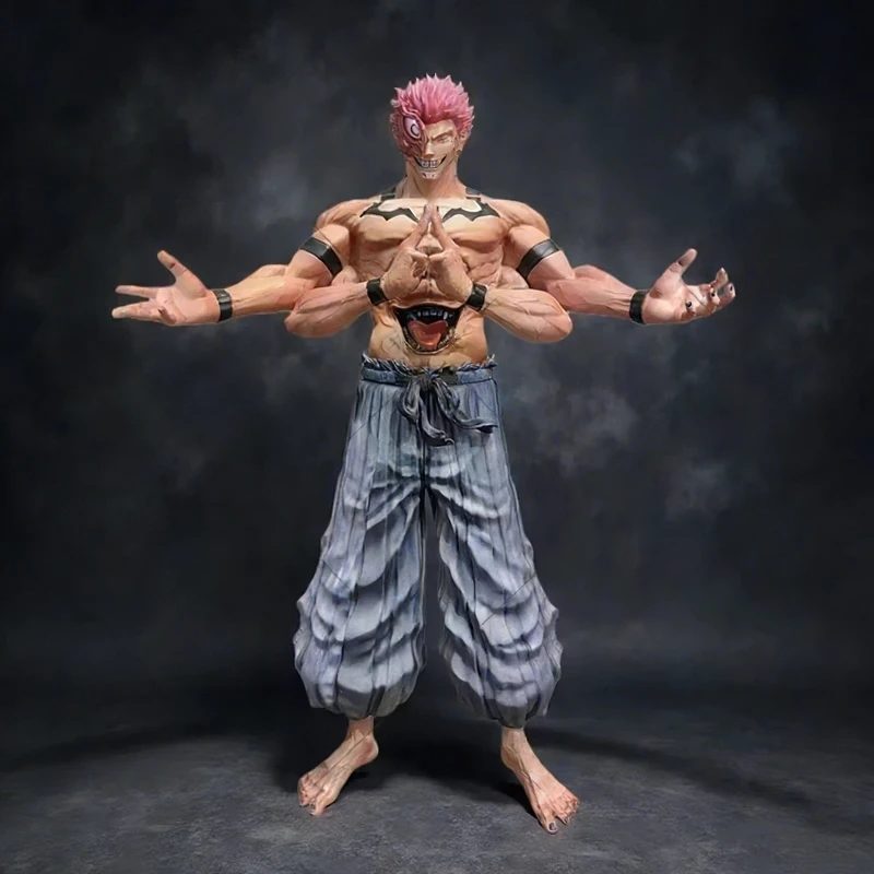 30cm Jujutsu Kaisen King Of Curses GK Ryomen Sukuna PVC Figures Exquisite Statue Anime Model Toy Home Ornament Collectible Gift