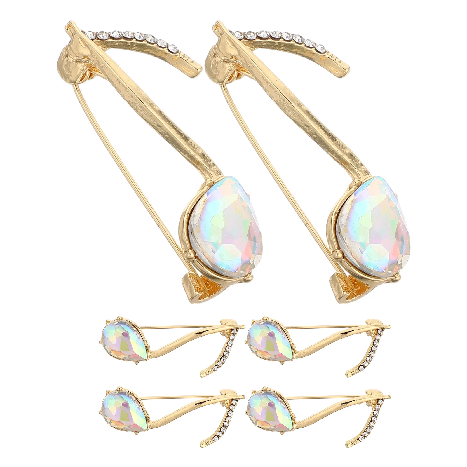 

6Pcs Music Note Brooch Pins Shirt Collar Clip Cardigan Lapel Pins Music Lover Brooches Brooch Pin Cardigan Collar Clip