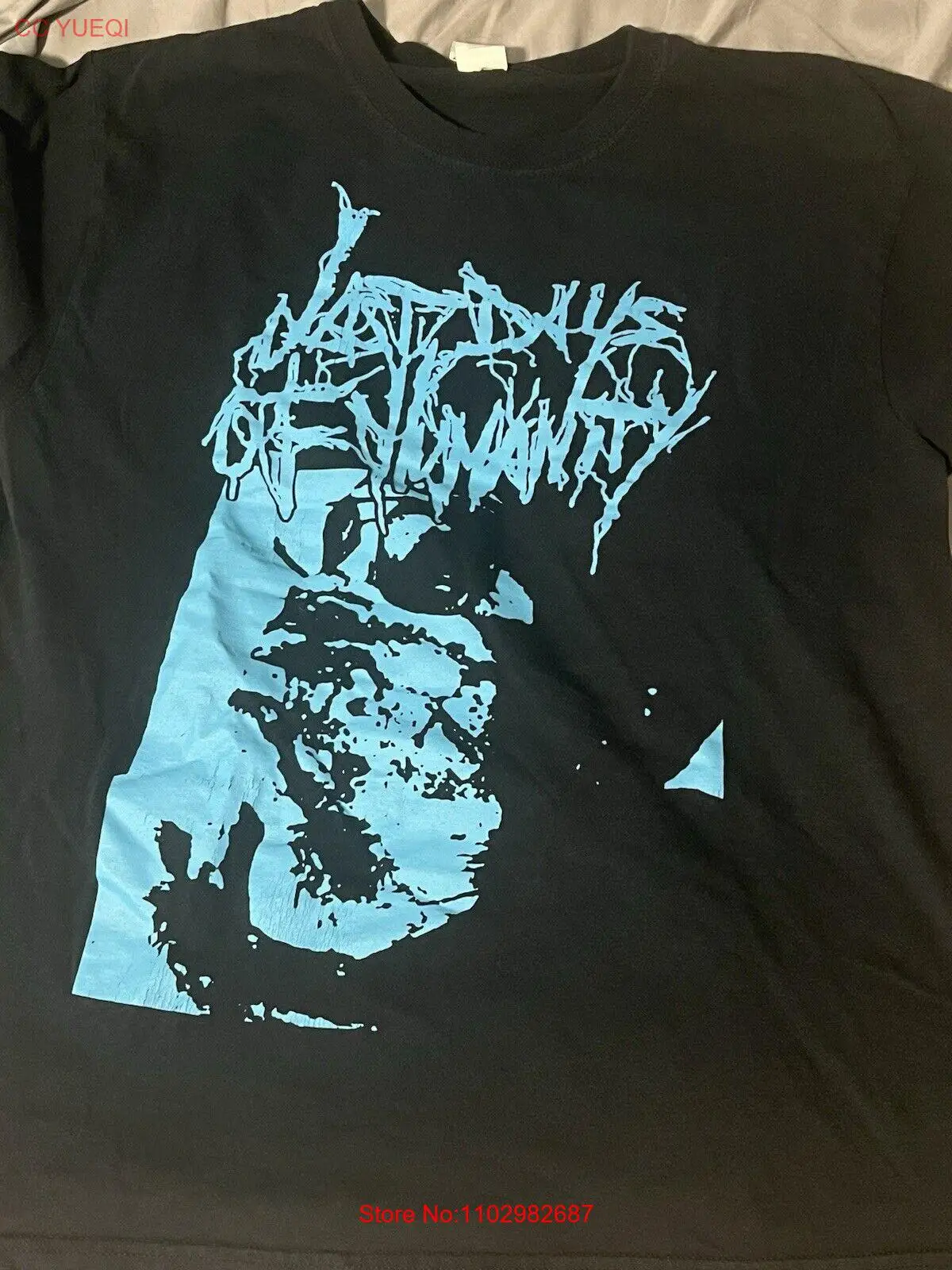 Last Days Of Humanity Large Shirt Goregrind Regurgitate Dead Infection Impetigo