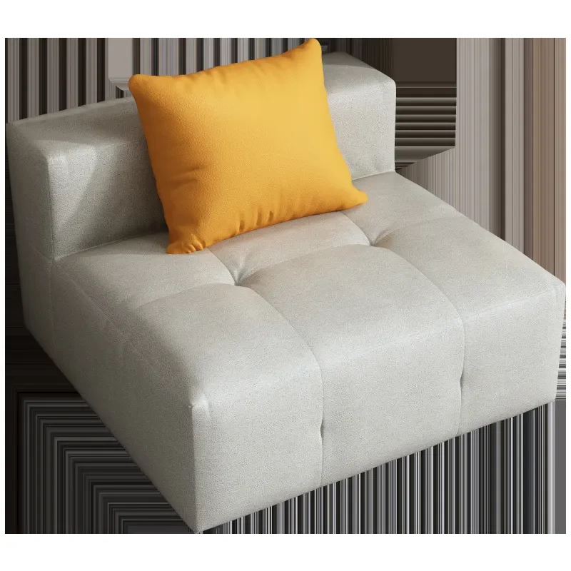 Daioq Modular Tofu Sofa Compact Double Seater Tatami Style Lazy Chair For Small Apartment Bedroom Rental Space