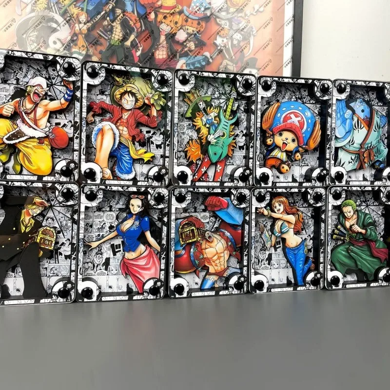 

One Piece peripheral model ornaments acrylic Luffy Sorona beauty Robin model decoration table painting birthday gift