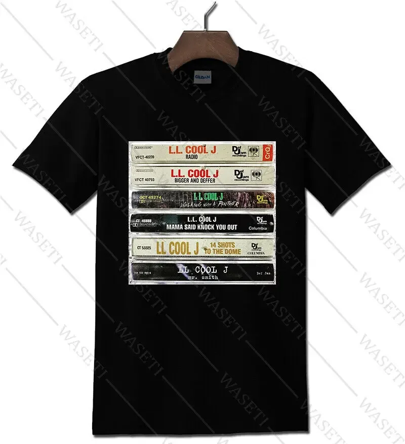 Ll Cool J T-Shirt New T Shirt Dad Gift Cassette Tape S - 5xlUnisex T-shirts for Men Women Summer Tees Cotton Luxury brand vintag