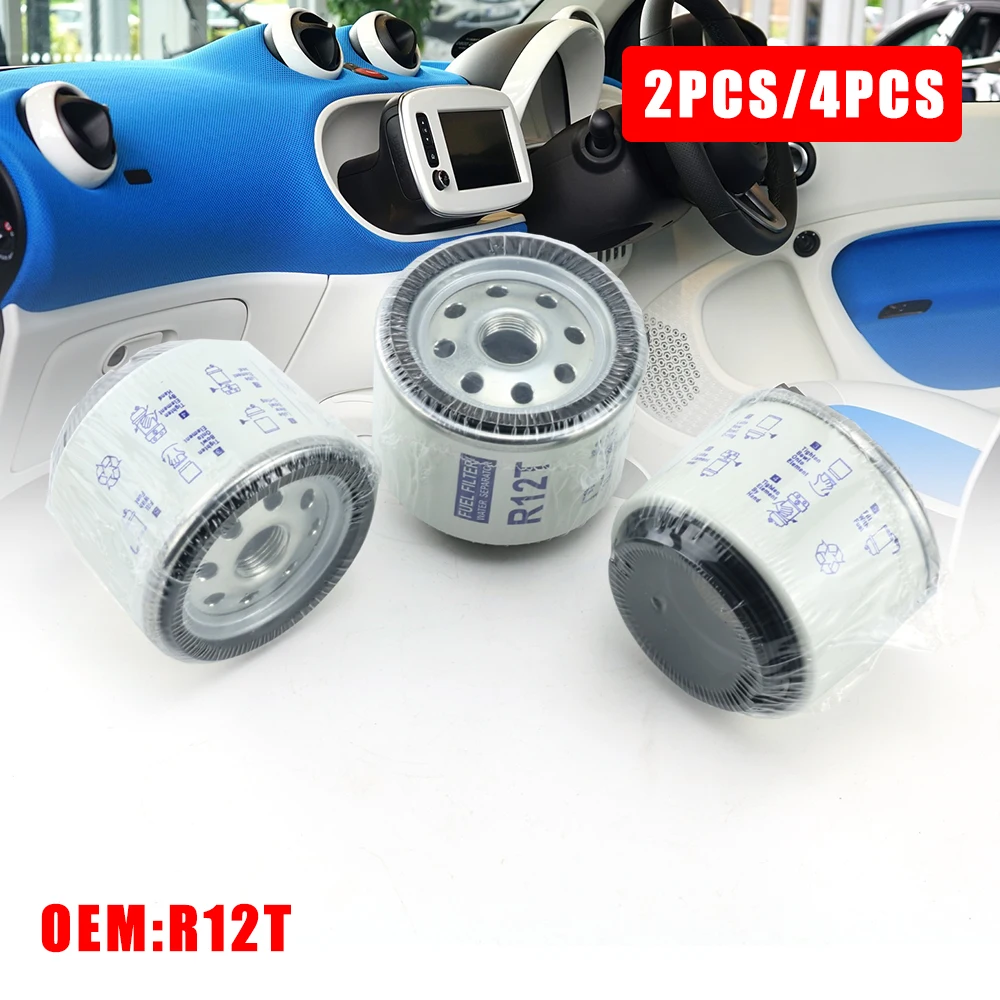 Elemento separador de agua para filtro de combustible, accesorio para S3240 120AS 120AT NPT ZG1/4-19 piezas, 2 piezas/4 YMH2E114-00-00 R12T