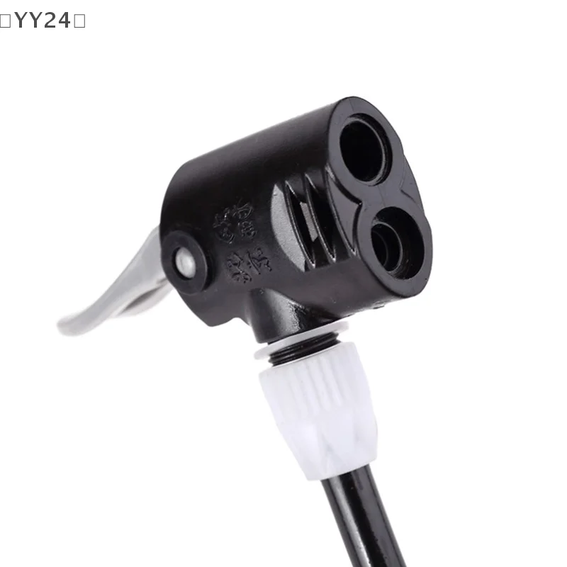 〔YY24〕Bicycle Pump Nozzle Hose Adapter Dual Head Pumping Parts Service Access F/V Service A/V Schrader/Presta Valve Converter