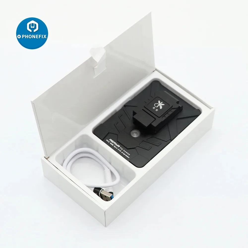 Imagem -06 - Programador de Disco Rígido para Iphone Irepair P12 Ibox2 Bga110 Tela Roxa Restaurar Face id Dados Syscfg Ler Escrever Ipad 611 Pro Max Ipad