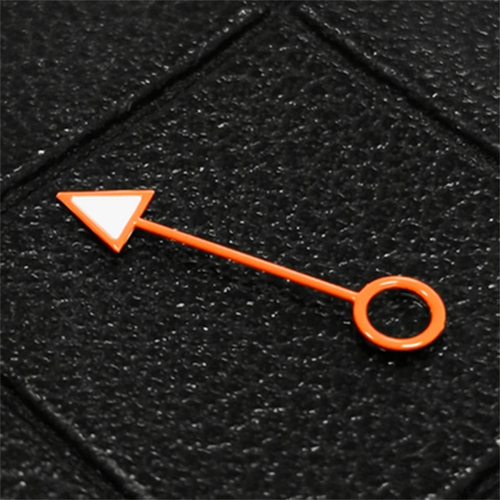 Lancette dell'orologio GMT lunpenous verdi da 12.5mm per accessori per orologi con puntatore Gmt modificato con movimento NH34