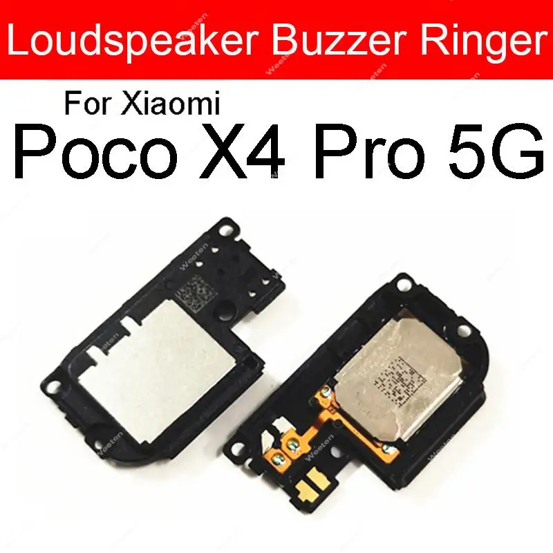 Rear Bottom Loudspeaker Buzzer Ringer Speaker Flex Cable For Xiaomi Pocophone Poco F1 F2 F3 X2 X3 NFC X4 GT M2 M3 M4 Pro 5G C3