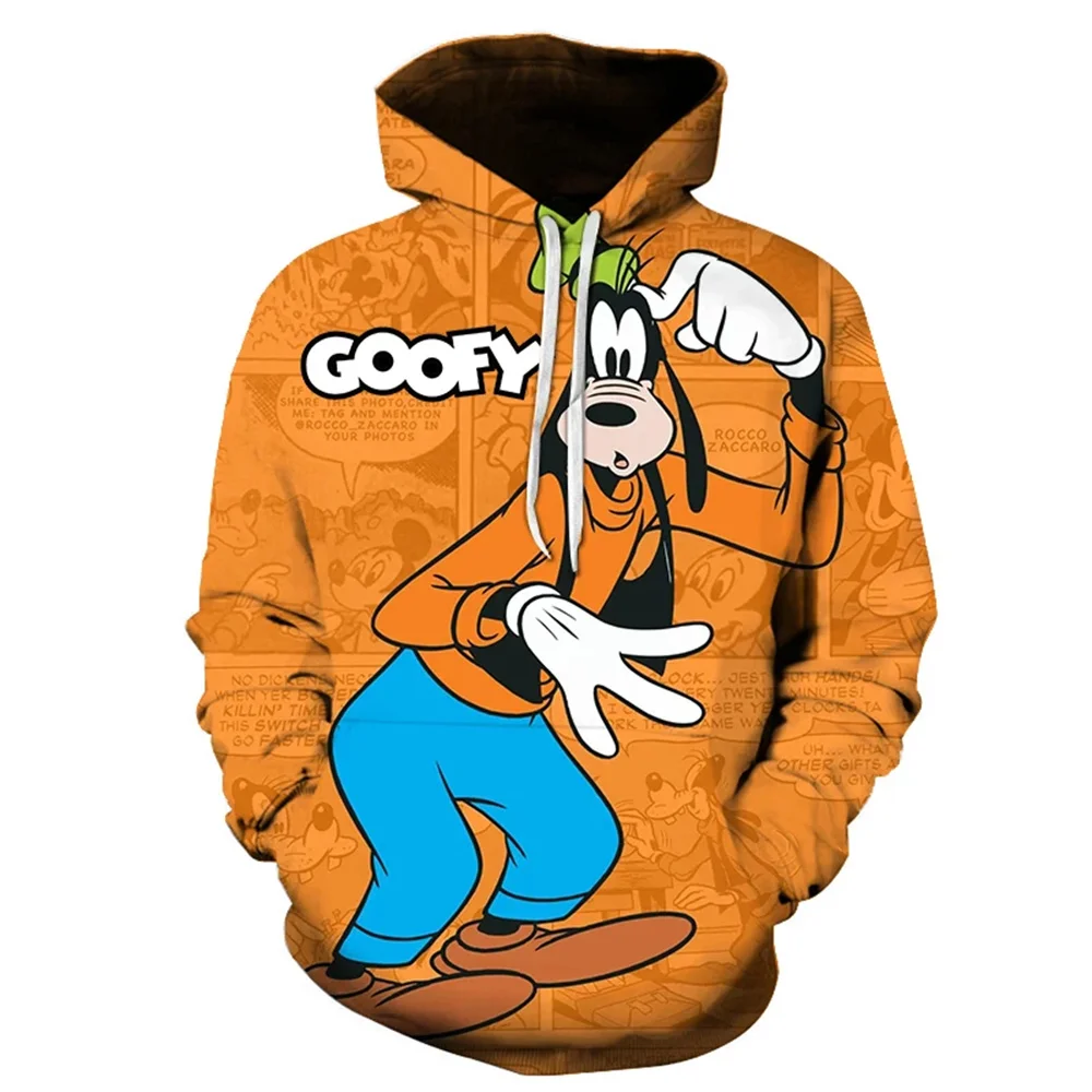 

3D Disney A Goofy Movie Men Women Hoodie Kid Casual Streetwear Long Sleeves Sweatshirt Boy Girl Autumn Tops Coat Pullover