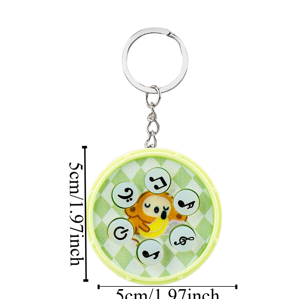 تضيء الإلكترونية طبل تململ لعبة المفاتيح يده لعبة آلة على ظهره ملحق لعبة المفاتيح حقيبة ظهر الطالب قلادة