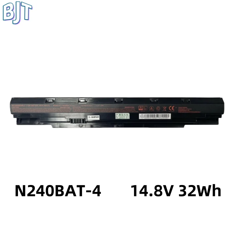 

New 14.8V 32Wh N240BAT-4 Laptop Battery for Clevo N240JU N250LU N250JU N240BU N240WU N250WU SAGER NP3240 6-87-N24JS-42F-1