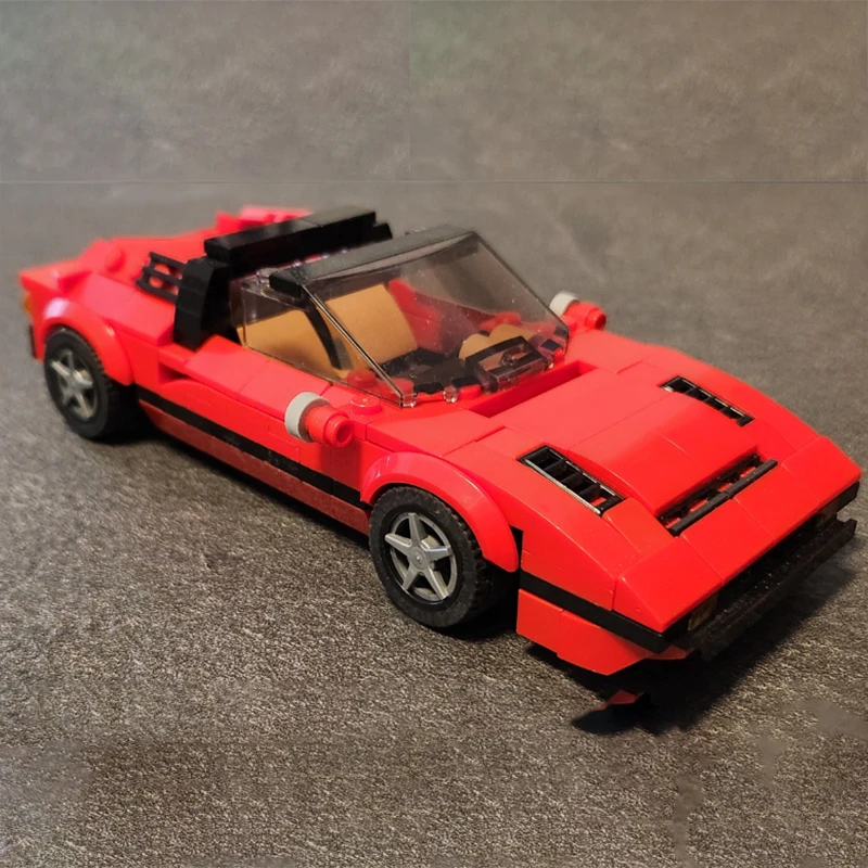 

Speed Racing Car Model MOC Building Bricks GTS Top Tier Sports Car Modular Technology Children Holiday Gifts Assemble Toys Suit