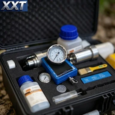 XTT Portable Soil Moisture Testing Kit Adopts Calcium Carbide Rapid Test Method for Construction Site Ground Data Recording