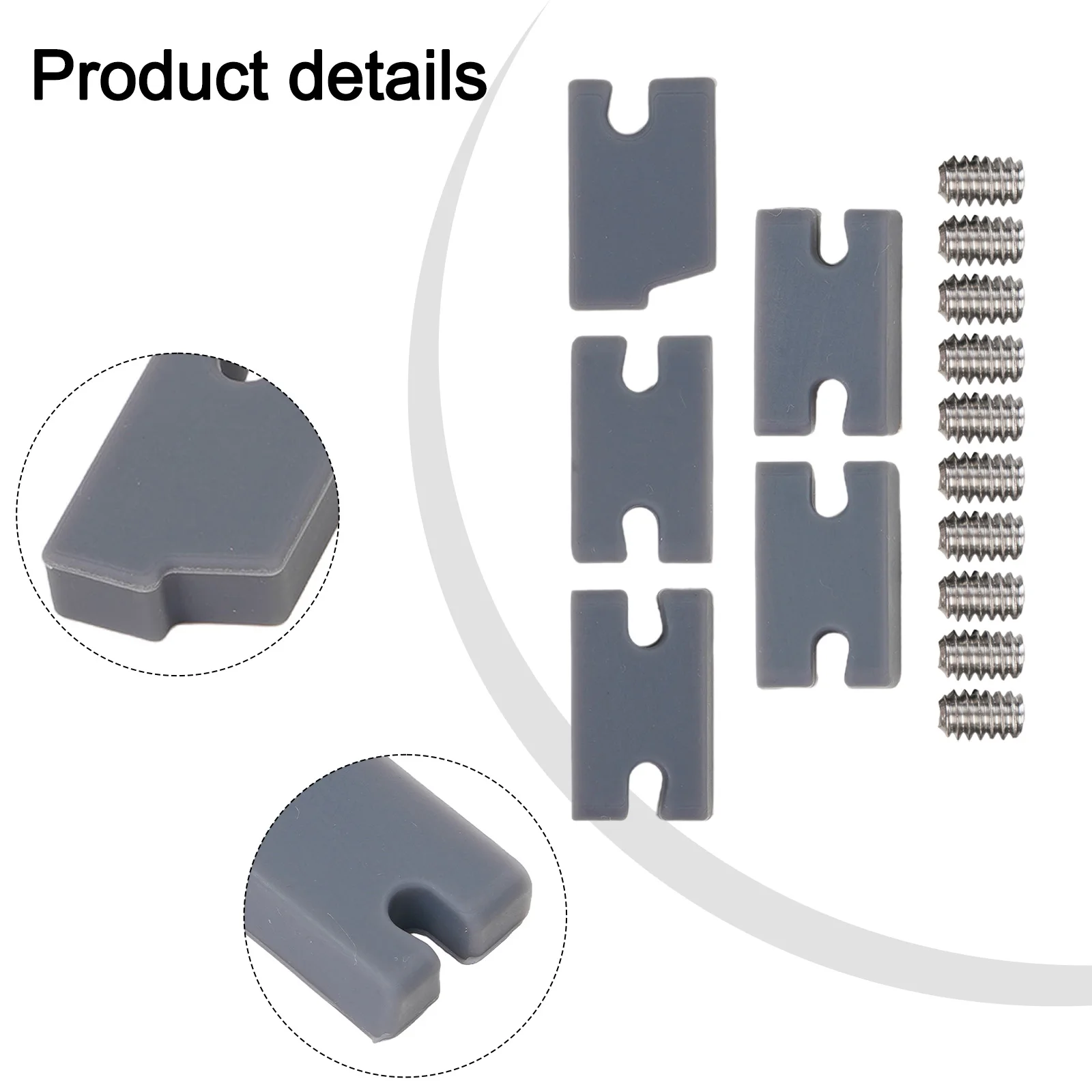 For FCS 2 Surfboard Tail Fin Adjuster Surfing Accessory Water Activities Approx. Size Surfboard Fin Compatibility Kit