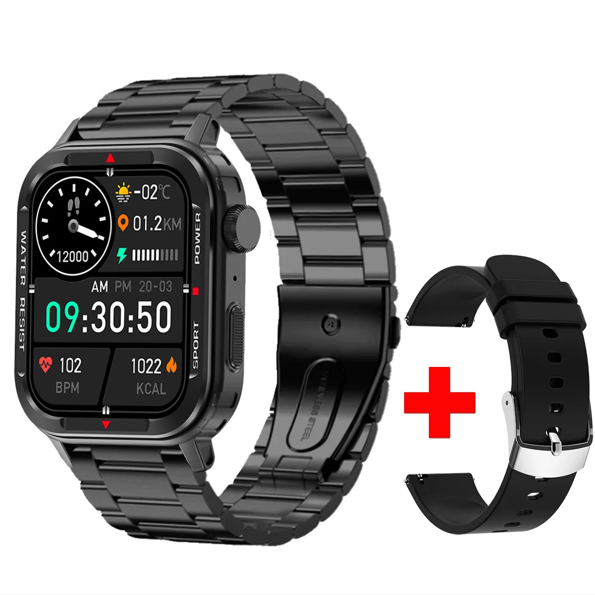 สมาร์ทวอทช์,สแตนด์บายนาน, โทร/กดโทรแบบไร้สาย, โหมดกีฬาหลากหลาย, การแจ้งเตือนการโทรและปฏิเสธ, การแจ้งเตือนแอปต่างๆ