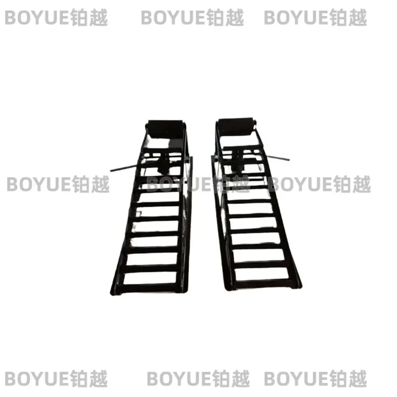 2 Pack 5 Ton Hydraulic Car Ramps 11000 lbs Heavy Duty Vehicle Lift Platform for Auto Maintenance Oil Change Tire Rotation