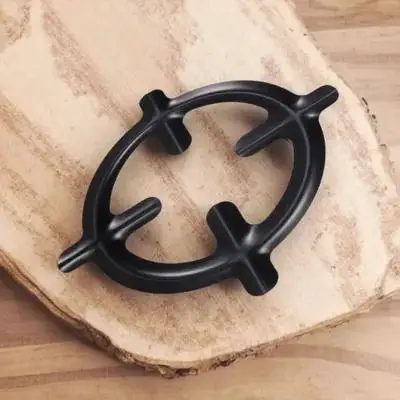 

Gas Stove Support Rack Cast Iron Nonslip Coffee Pot Holder Stove Ring Pot Stand Outdoor Camping Burner Grate Simmer Trivet