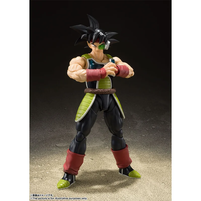 Bandai S.h.figuarts Bardock Dragon Ball Z 16Cm Anime Original Action Figure Model Children's Toy Birthday Gift Collection