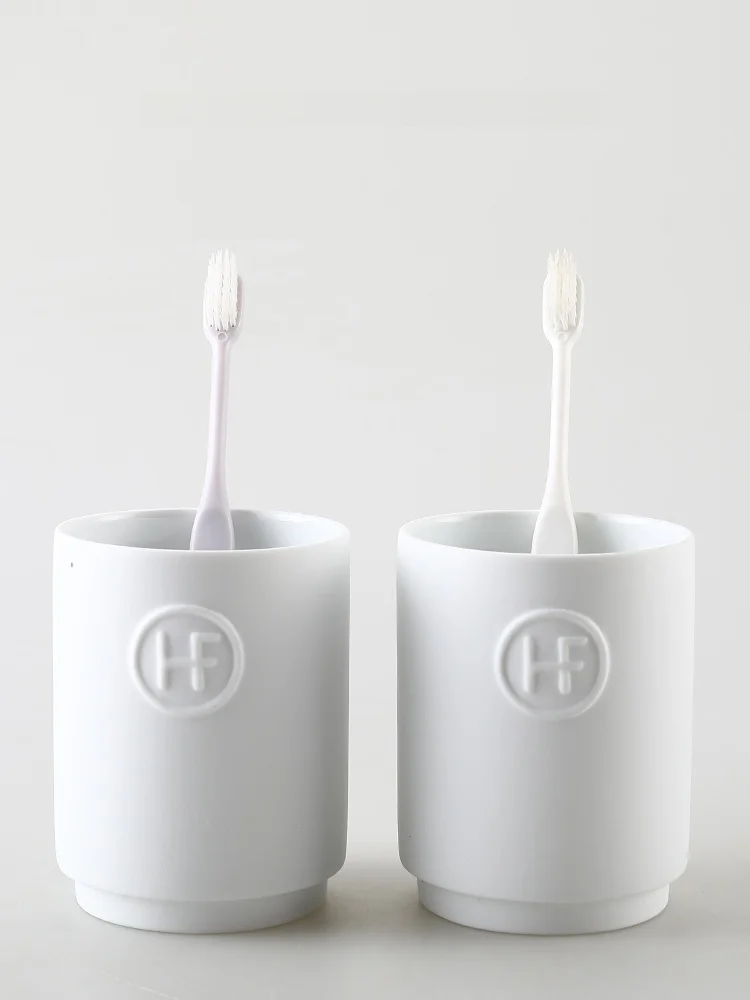 

KULE HOME mat Cerc Toothbru Cup Couple Mouthwa Glasses Waing Bruing Cups Home Batoom Accories