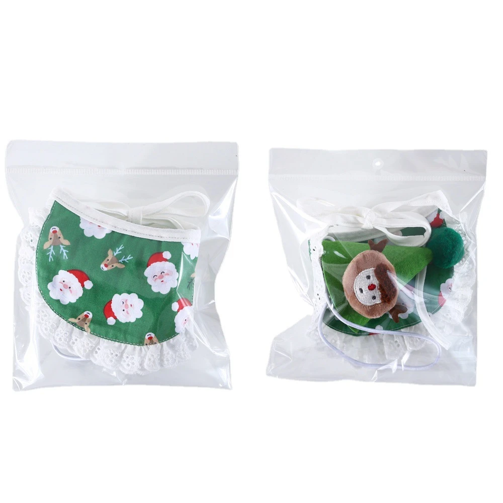 Pet Accessories Unique Lovely Cartoonish Rich And Colorful Pet Fashion Santa And Reindeer Themed Pet Accessories Pleasure Fluffy