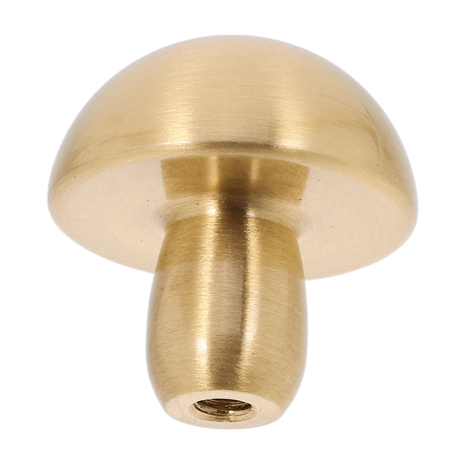 

Brass Mushroom Knobs for Cabinet Drawer Hardware Solid Vintage Furniture Decorative Small 7016 Creative Durability
