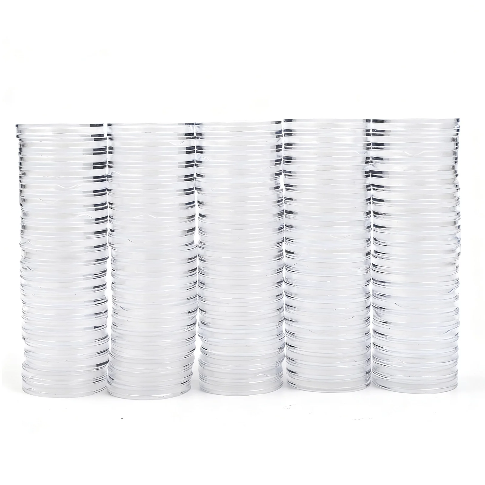 Easily Organize Your with These Reliable and Secure Capsule Holders One Hundred Count Set at Thirty Five Millimeters