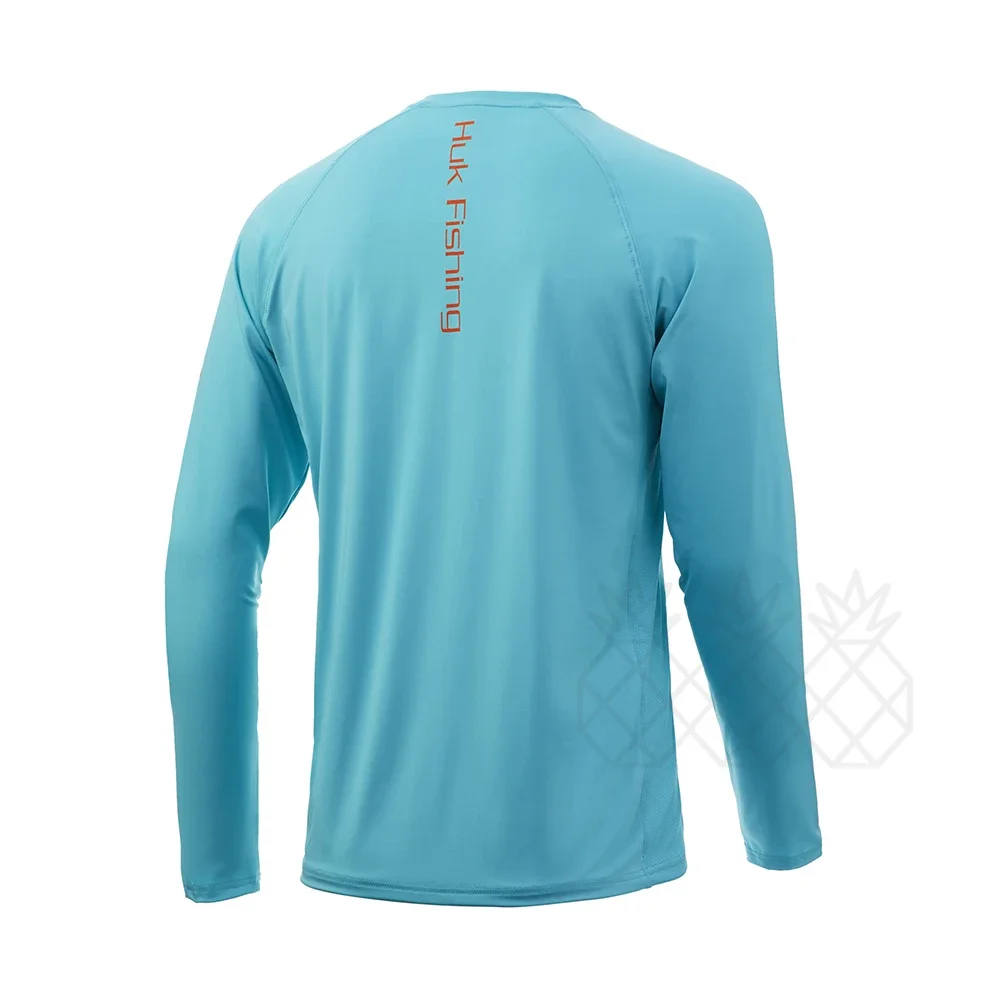 2025 Uv Fishing Shirt Men Performance UPF50 Protection  Quick-Dry Long Sleeve Sun Clothing Breathable Sports  S