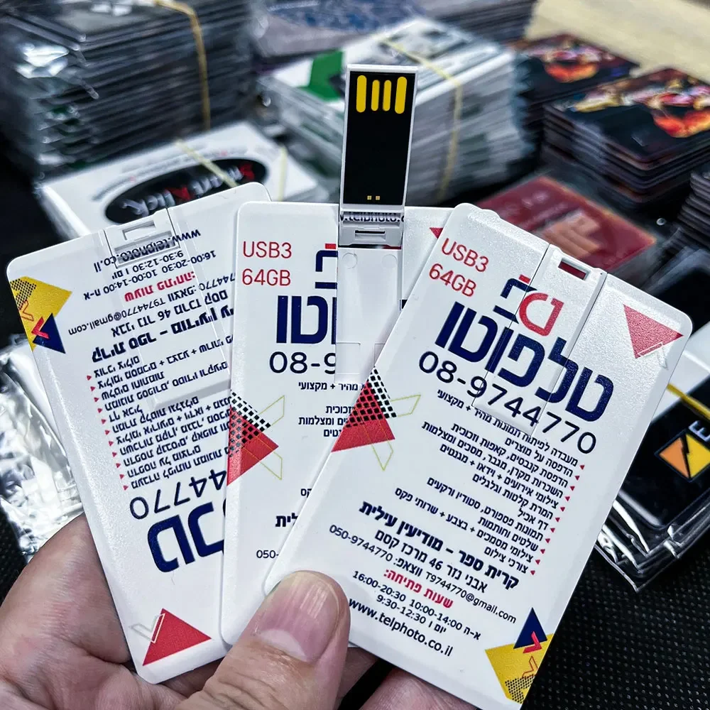 100 ชิ้น lot บัตรเครดิต USB 2.0 แฟลชไดรฟ์ 32 กิกะไบต์ 64 กิกะไบต์ 128 กิกะไบต์ pendrive กันน้ํา 4 กิกะไบต์ 8 กิกะไบต์ไดรฟ์ปากกา 16 กิกะไบต์ memory Stick โลโก้ที่กําหนดเอง